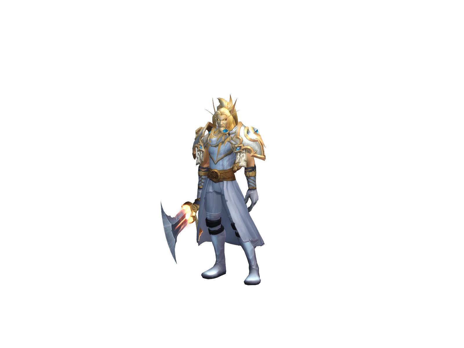 Full character render of Raphaele