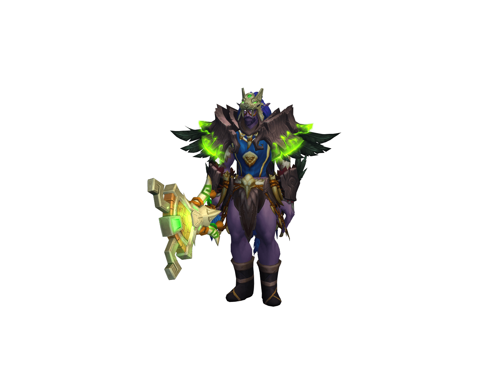 Full character render of Safret