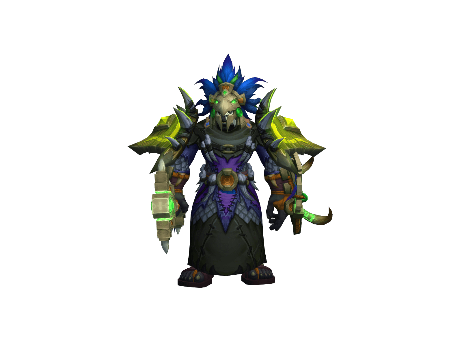 Full character render of Bigsket