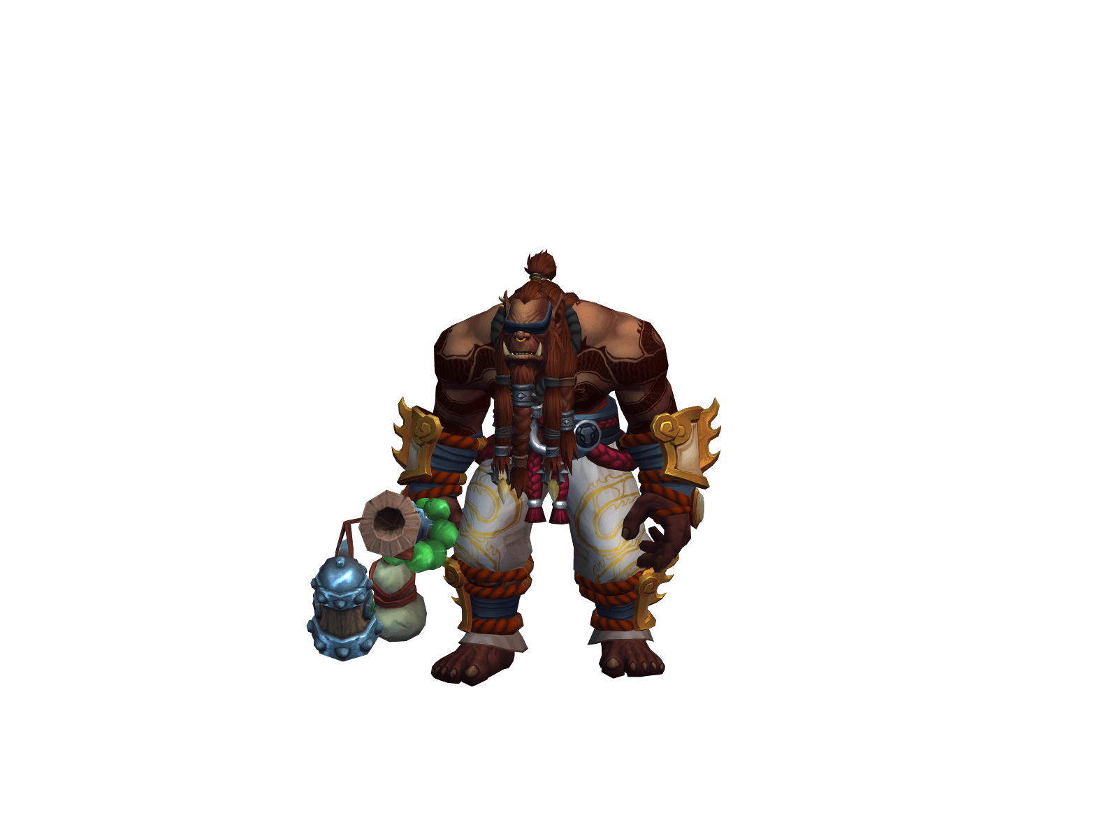 Full character render of Akuma