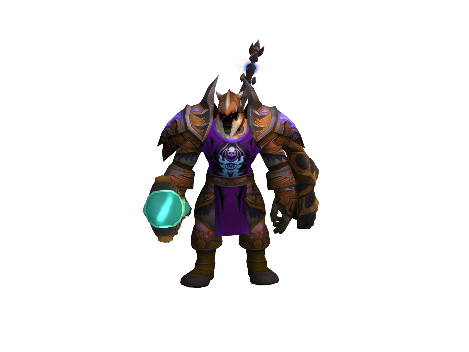 Full character render of Orcshaman