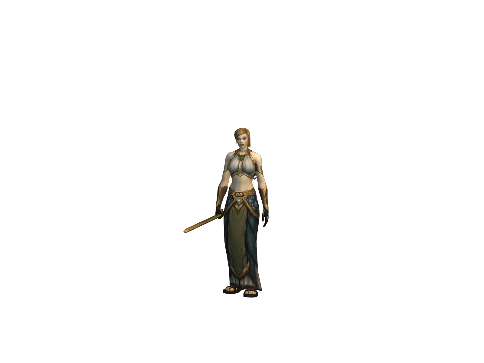 Full character render of Macdema