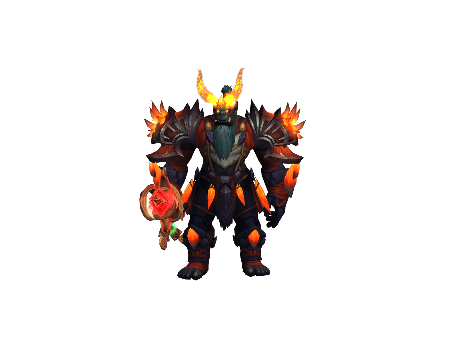 Full character render of Aflame