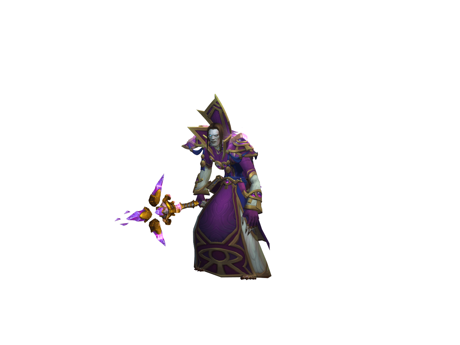 Full character render of Гевион