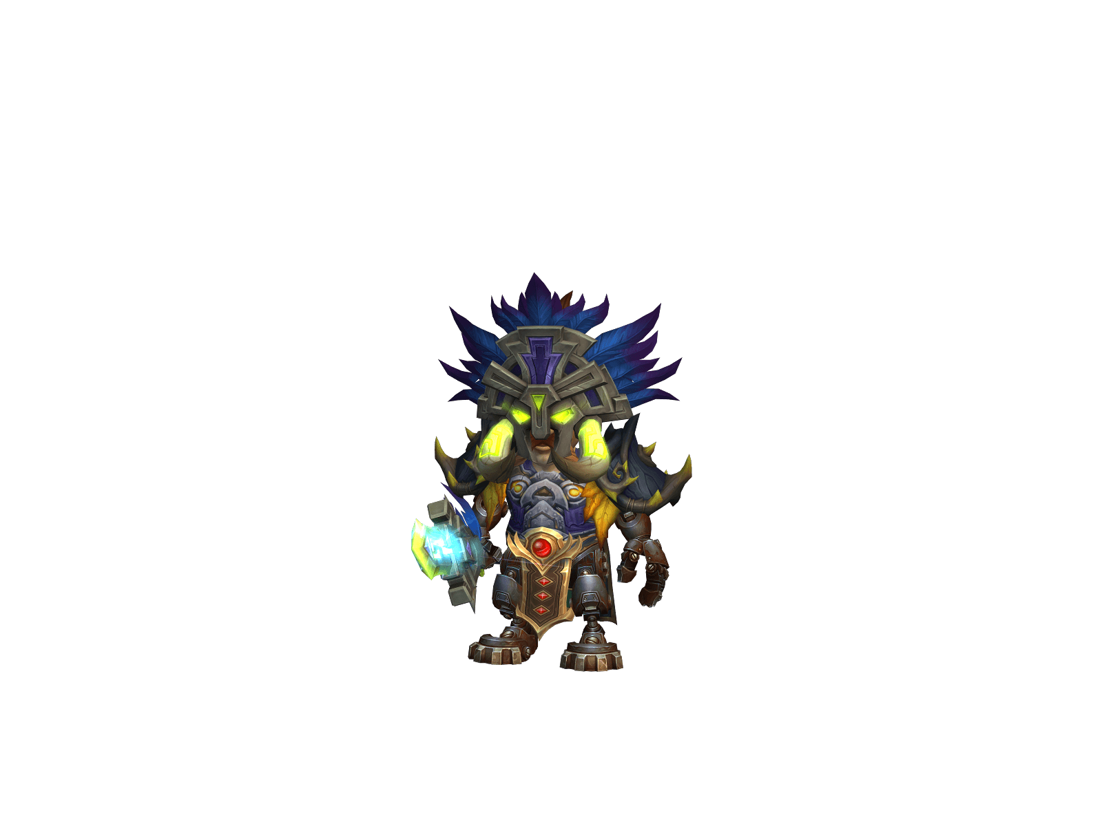 Full character render of Zombotron