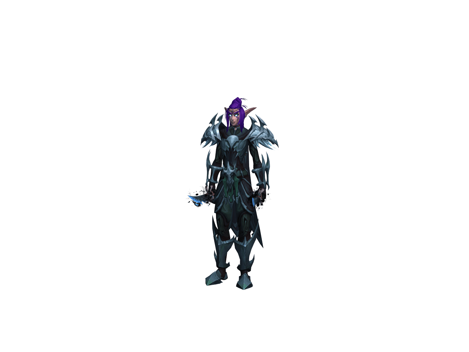 Full character render of Damika