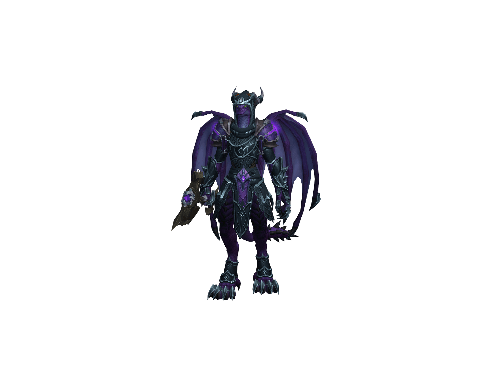 Full character render of Hellmidragon