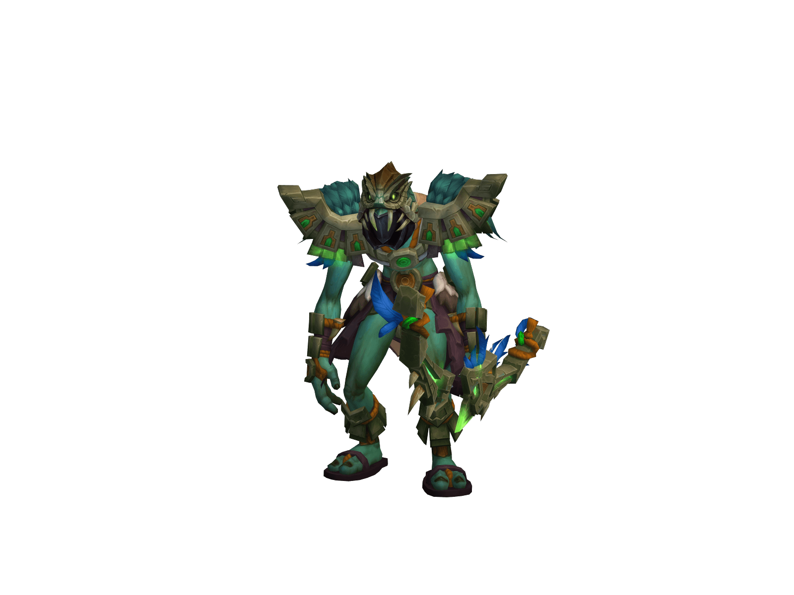 Full character render of Yuzan