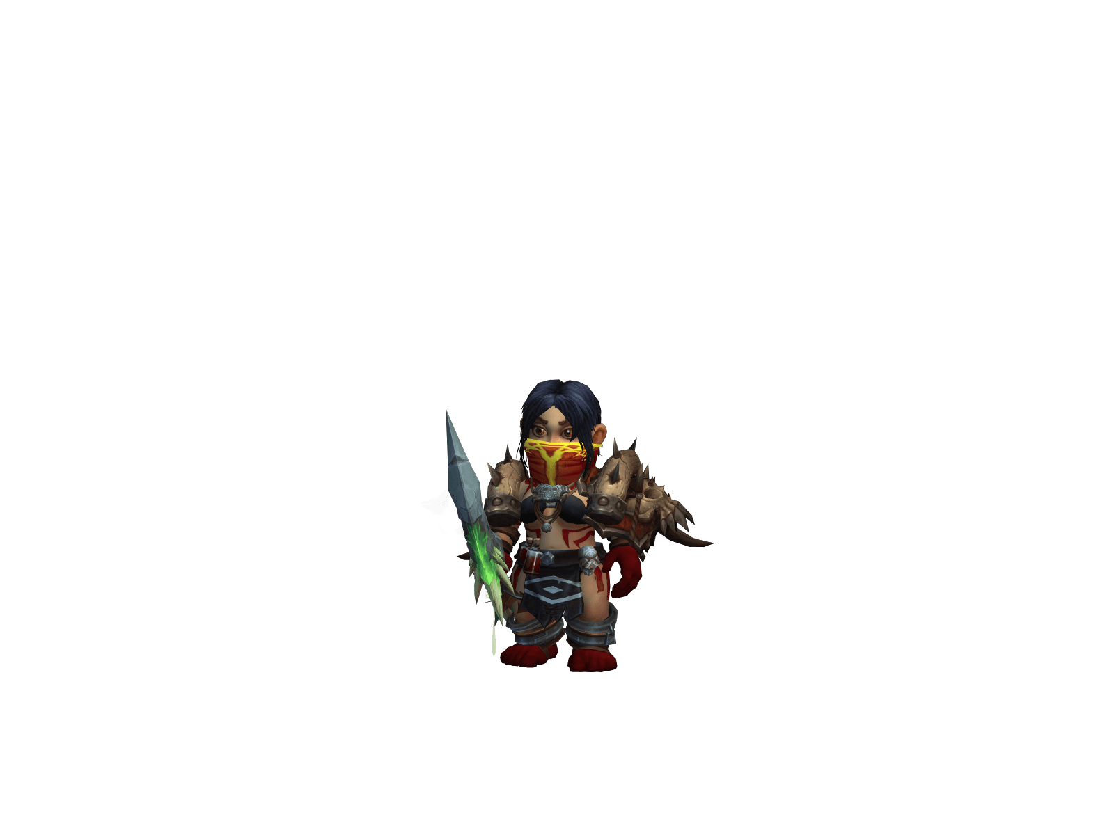 Full character render of Corber