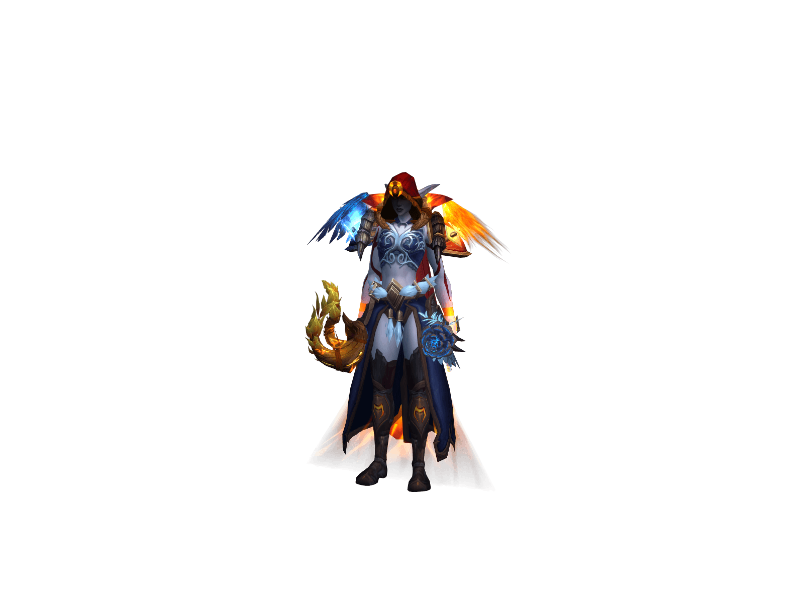 Full character render of Leåf