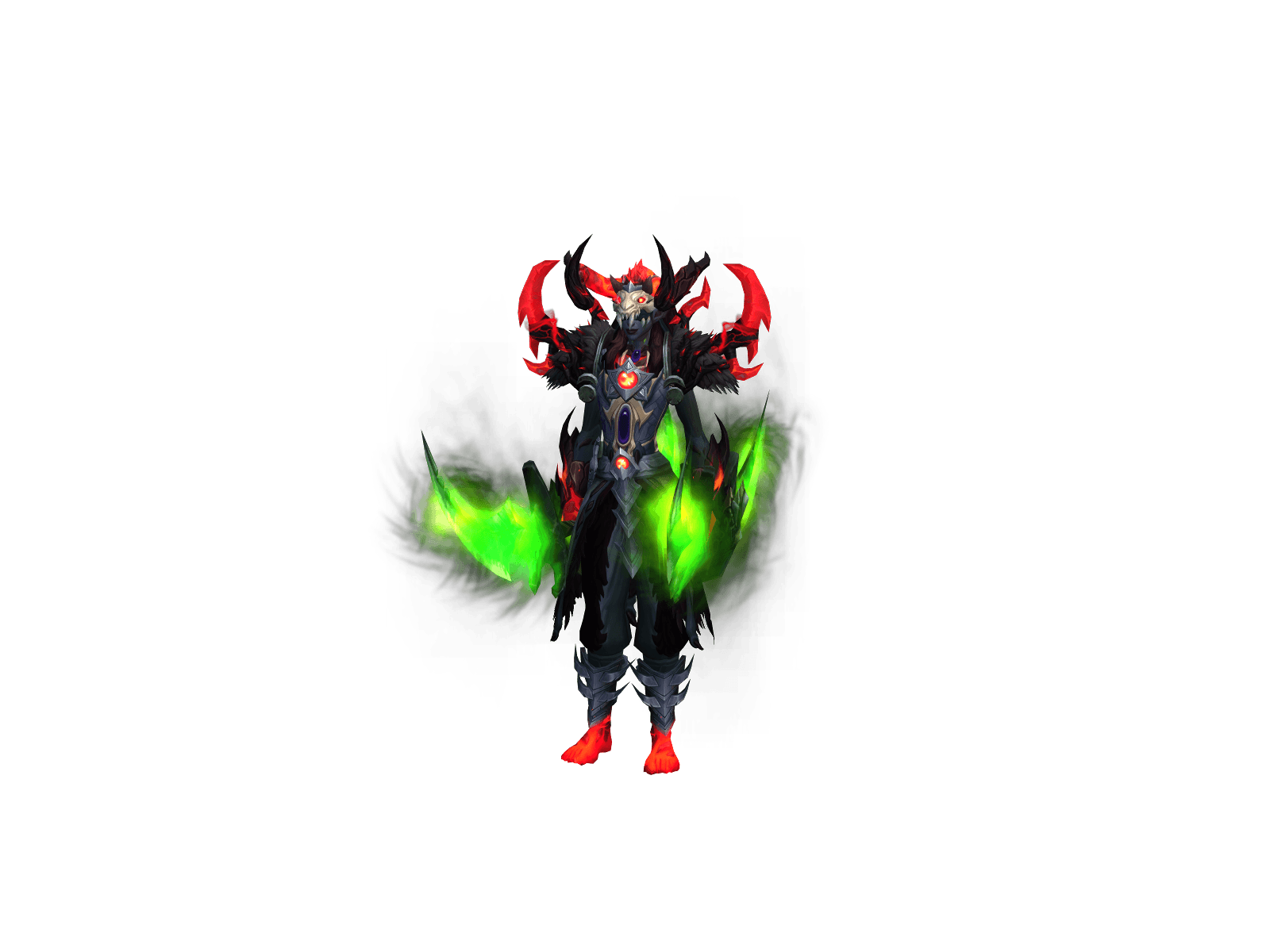 Full character render of Dheface