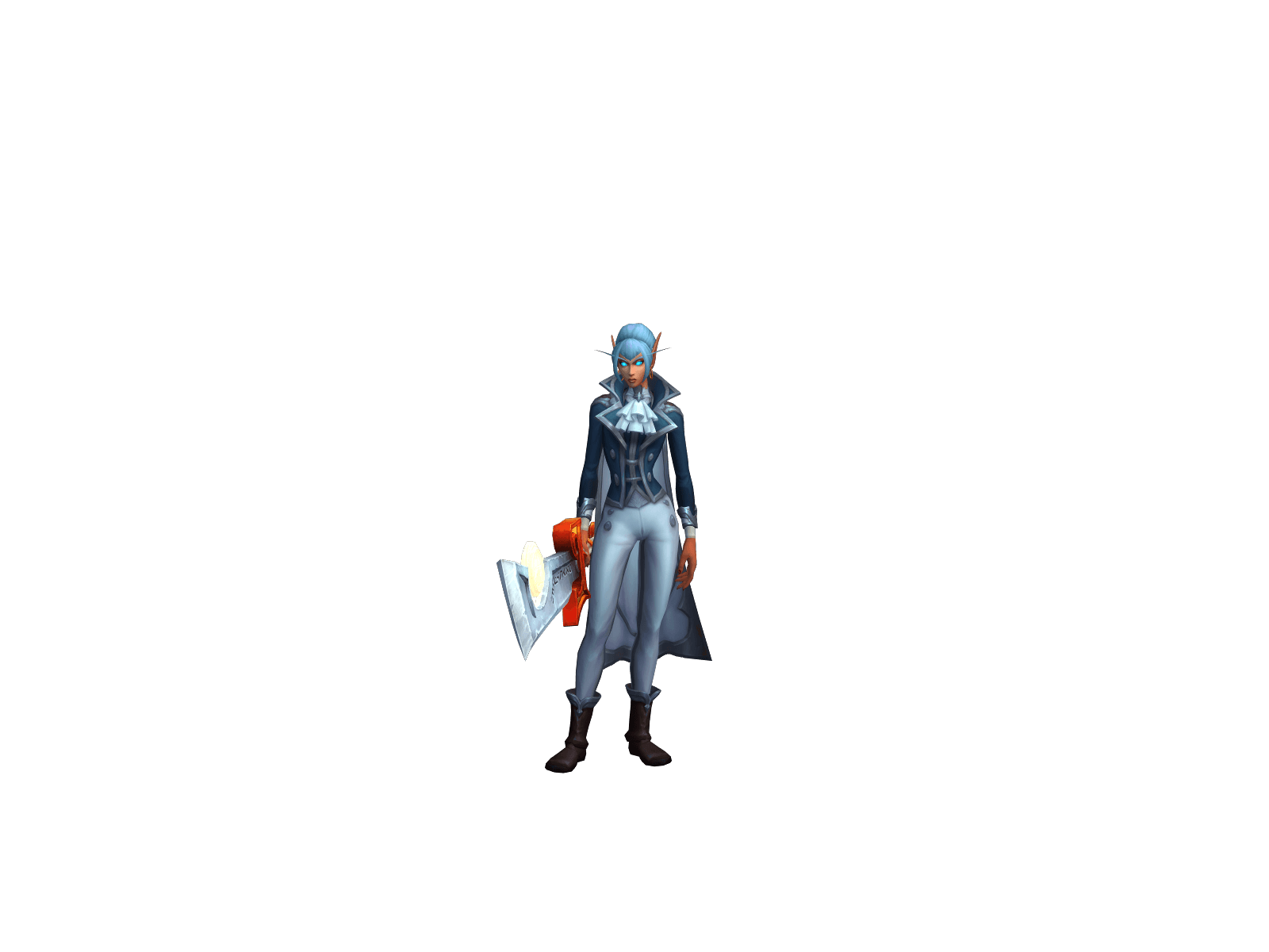 Full character render of Sunsplash