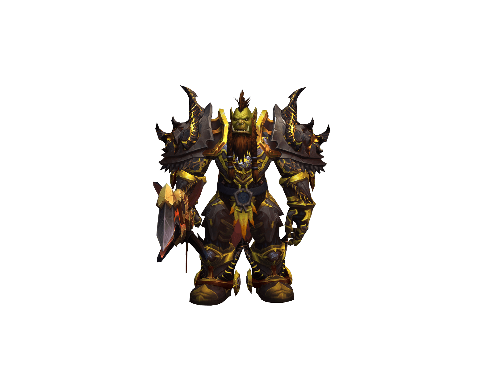 Full character render of Saurön