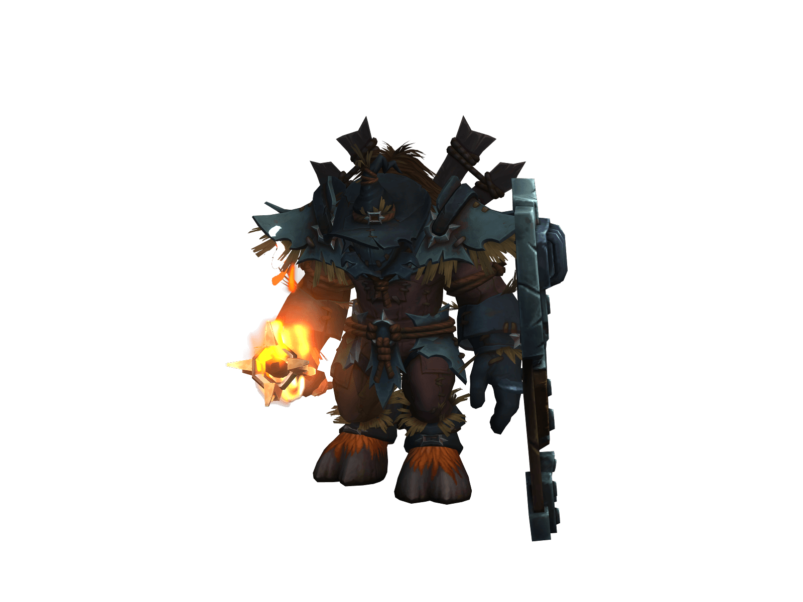 Full character render of Alphaclown