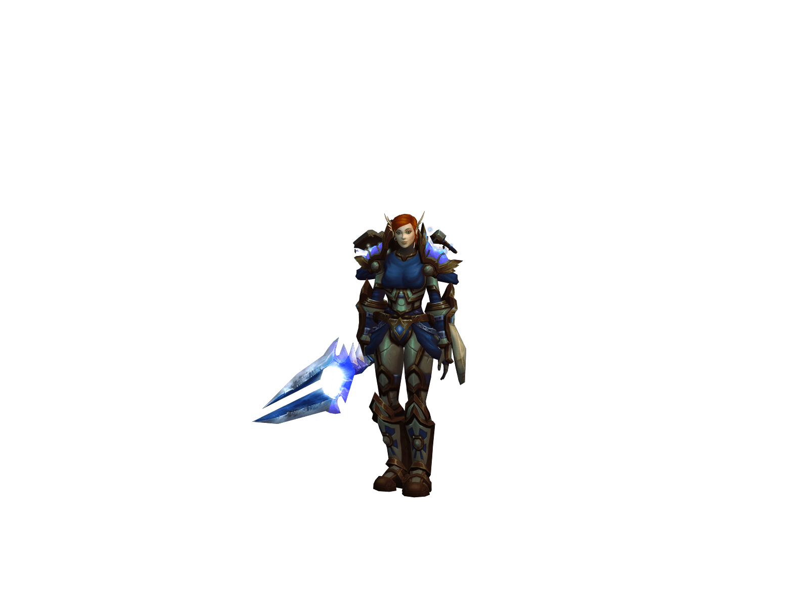 Full character render of Pluxury
