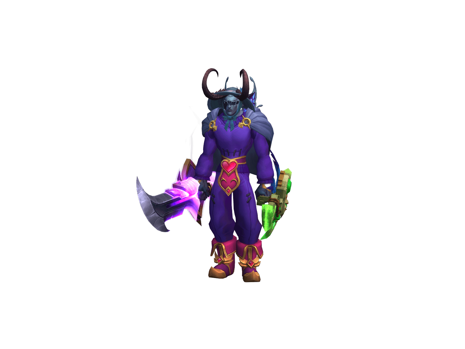 Full character render of Vøïððrågøñ