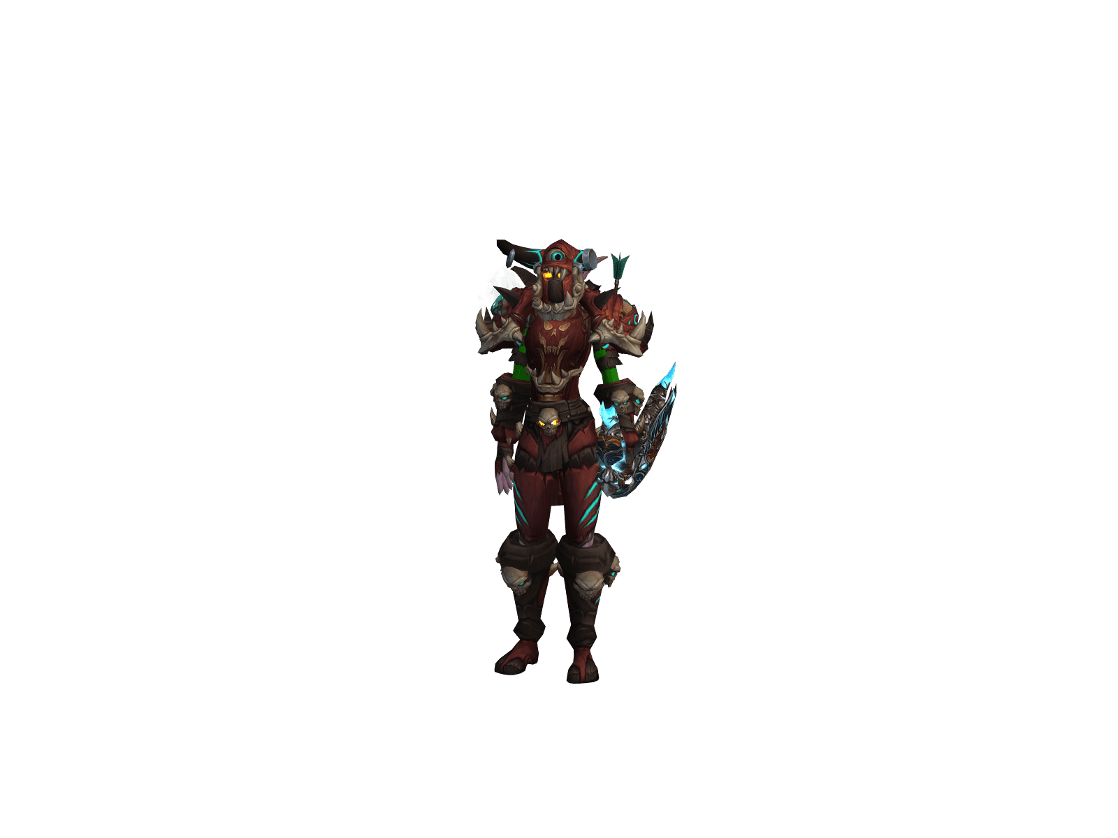 Full character render of Bearxox