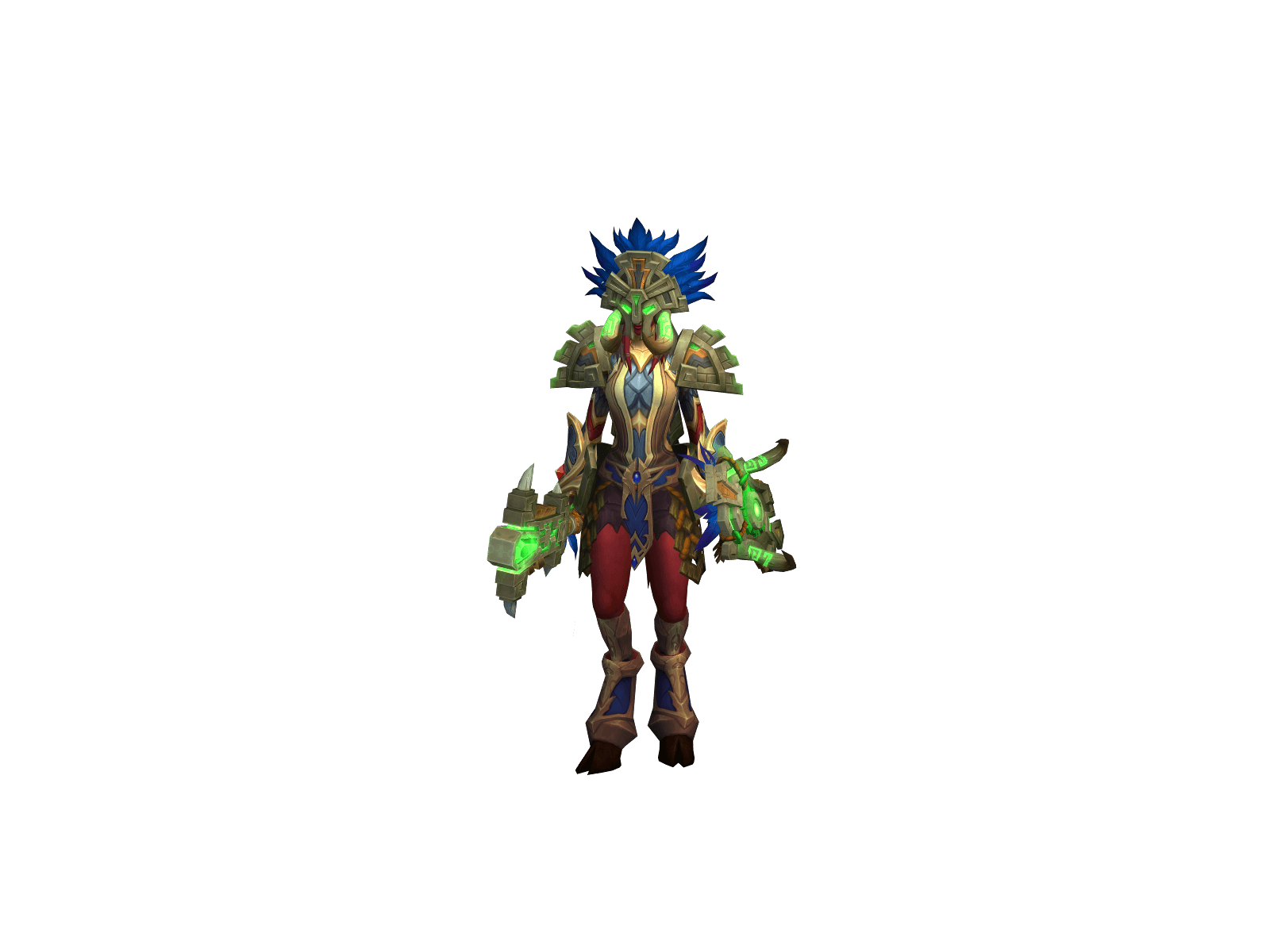 Full character render of Drakox
