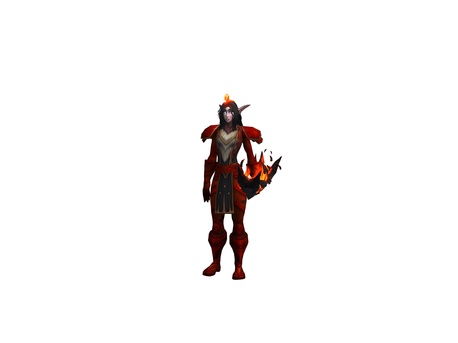 Full character render of Vhaelyn