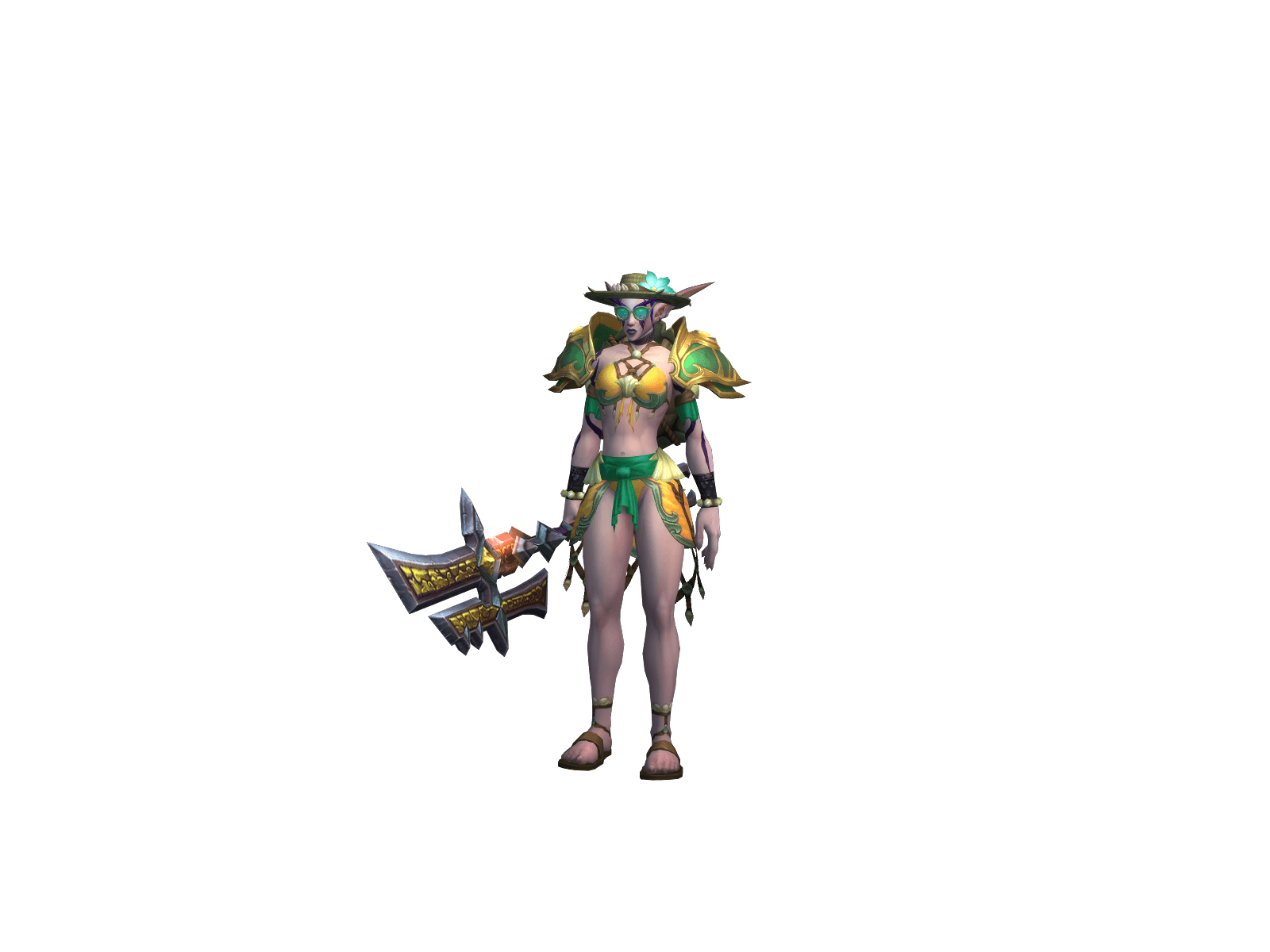 Full character render of Micbex