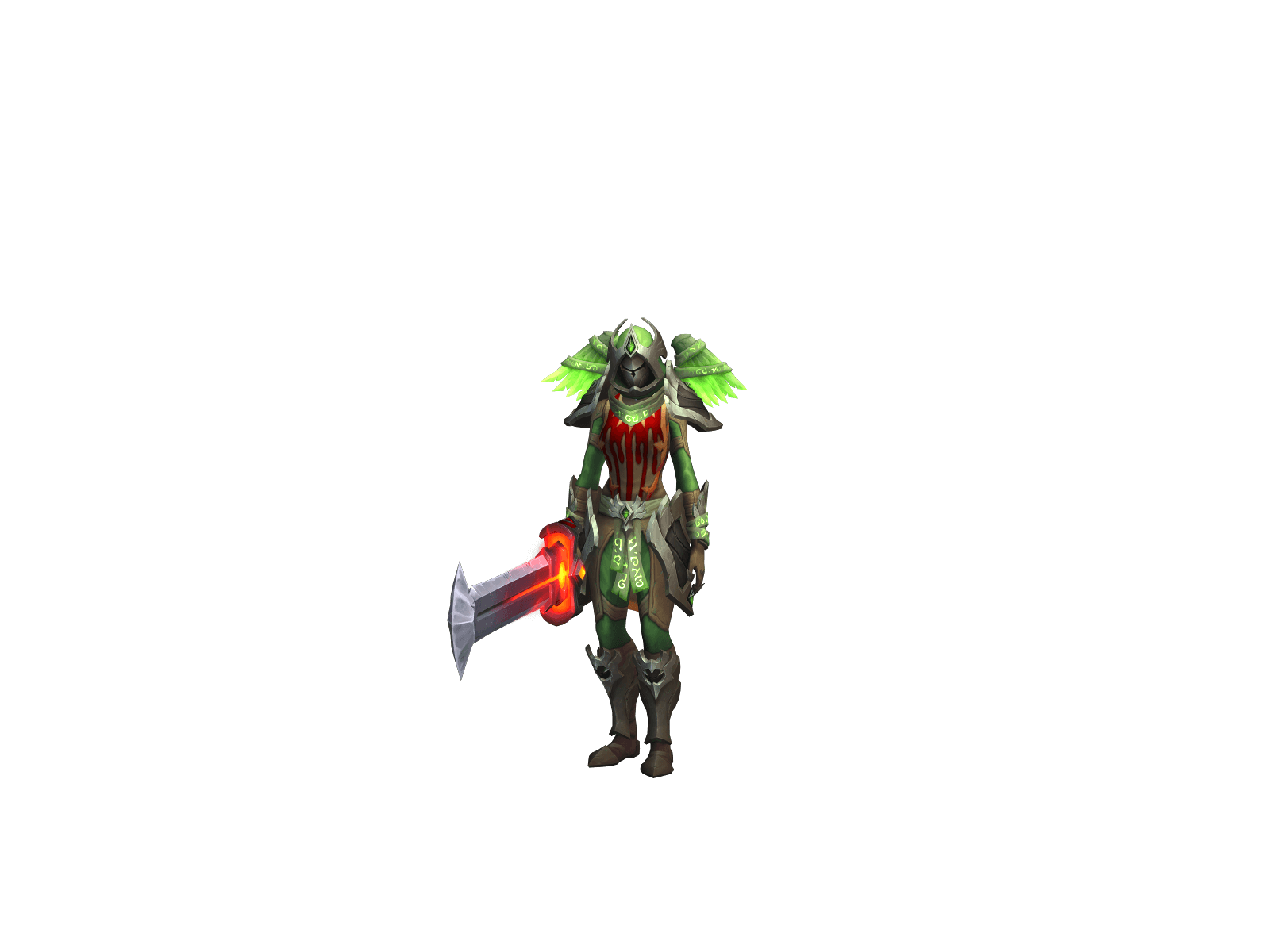 Full character render of Nickyretaj