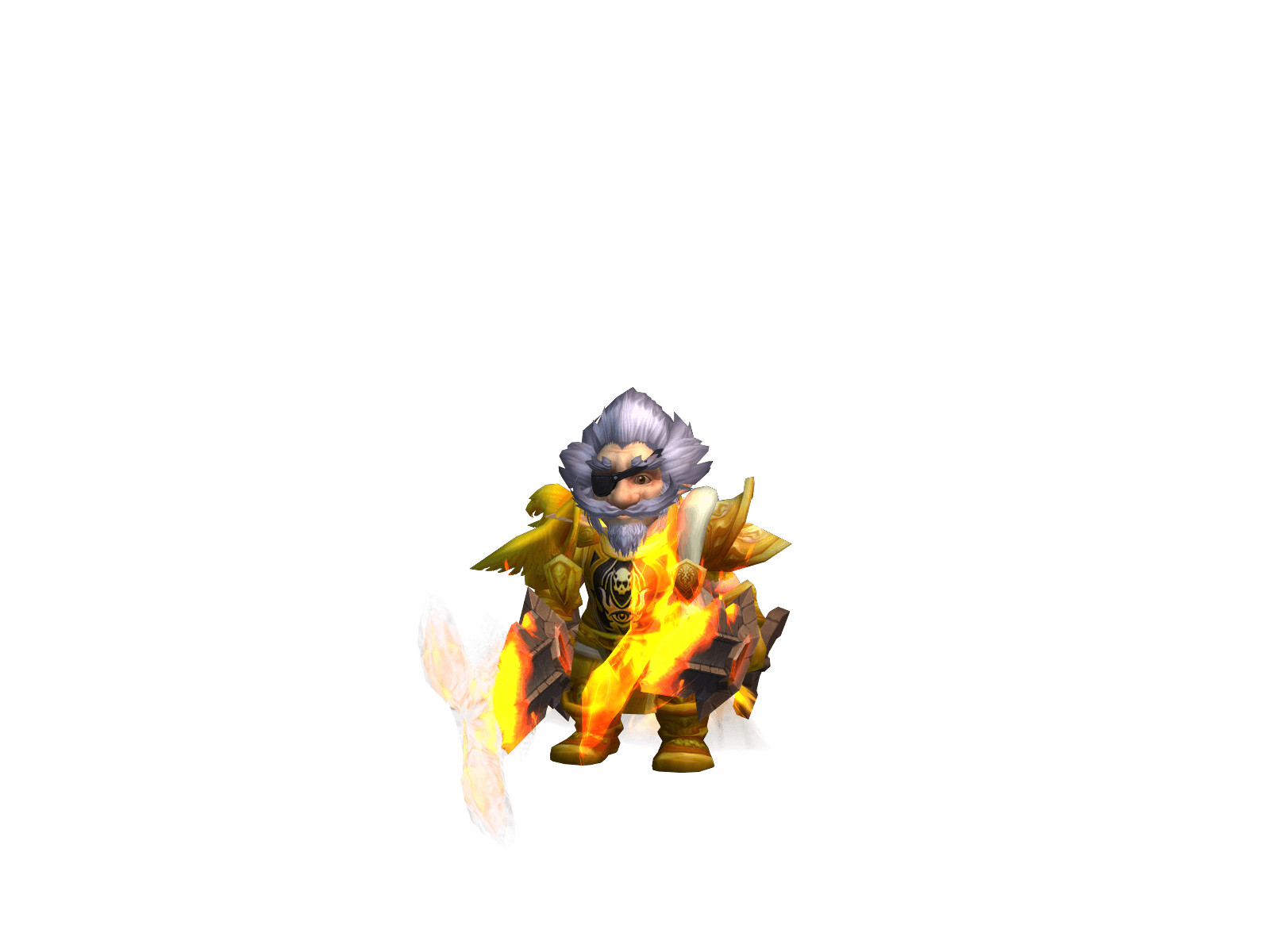 Full character render of Hercules