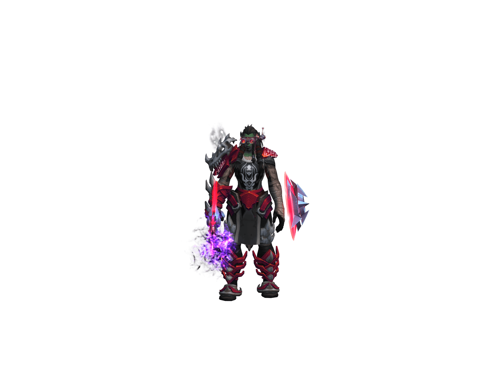 Full character render of Röven