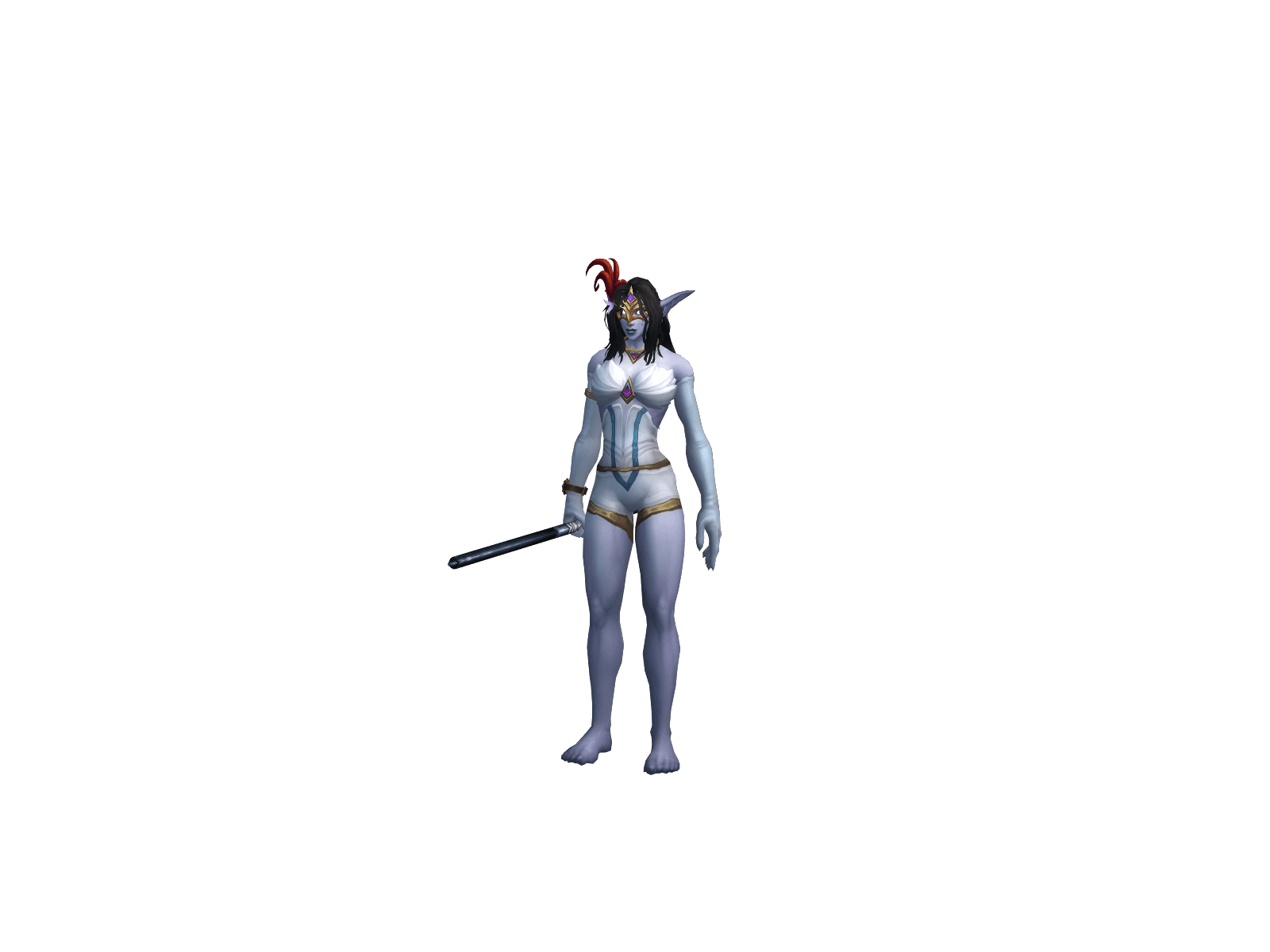 Full character render of Heaton