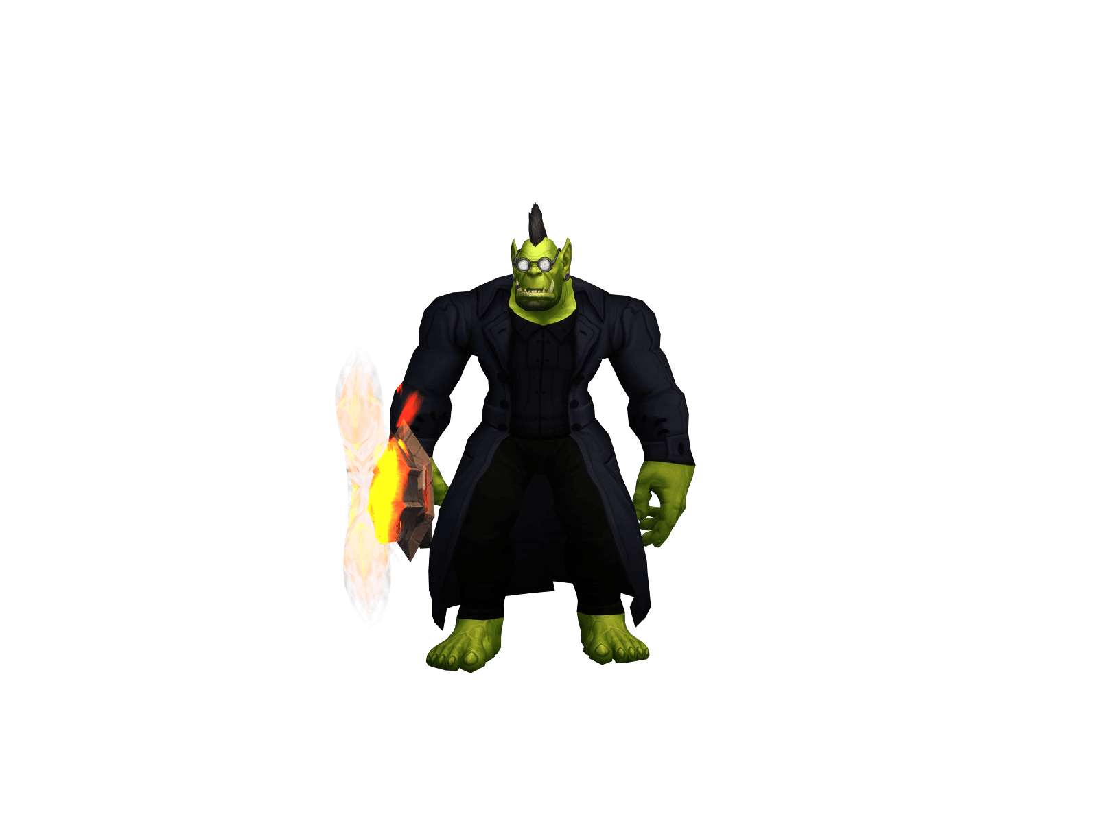 Full character render of Grix