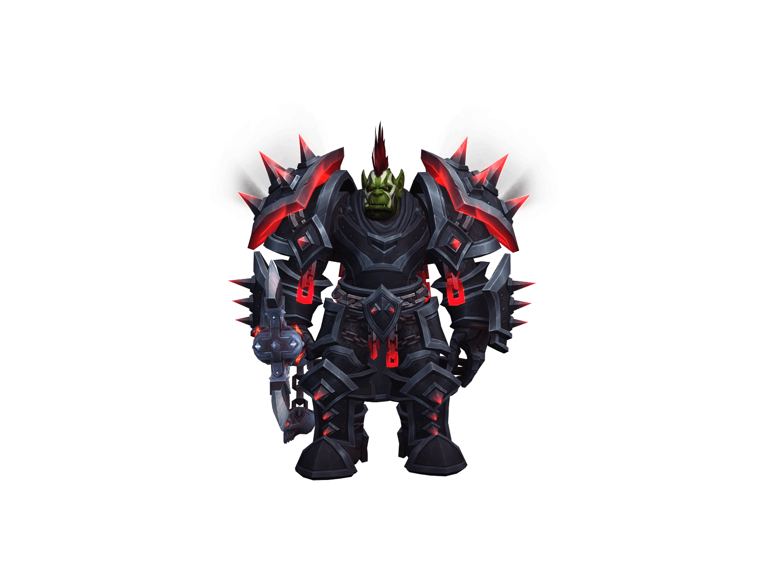 Full character render of Saurcher
