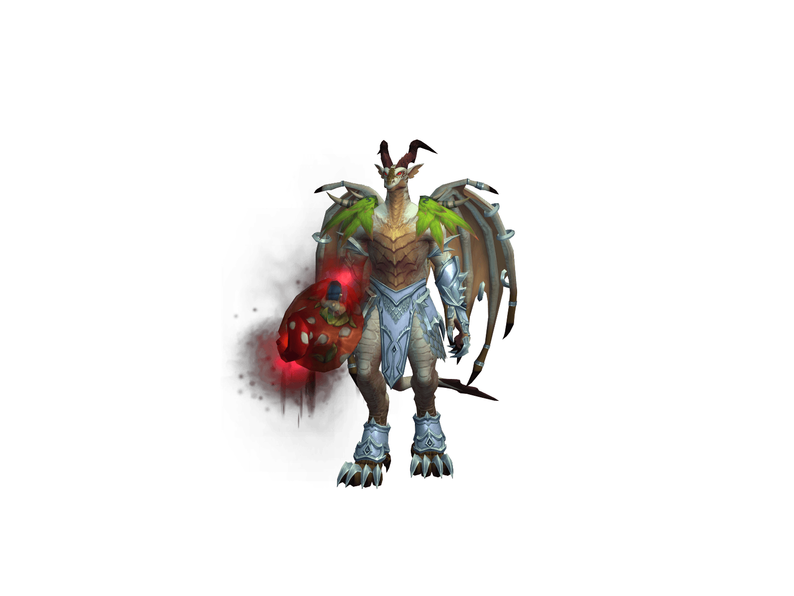 Full character render of Claxy