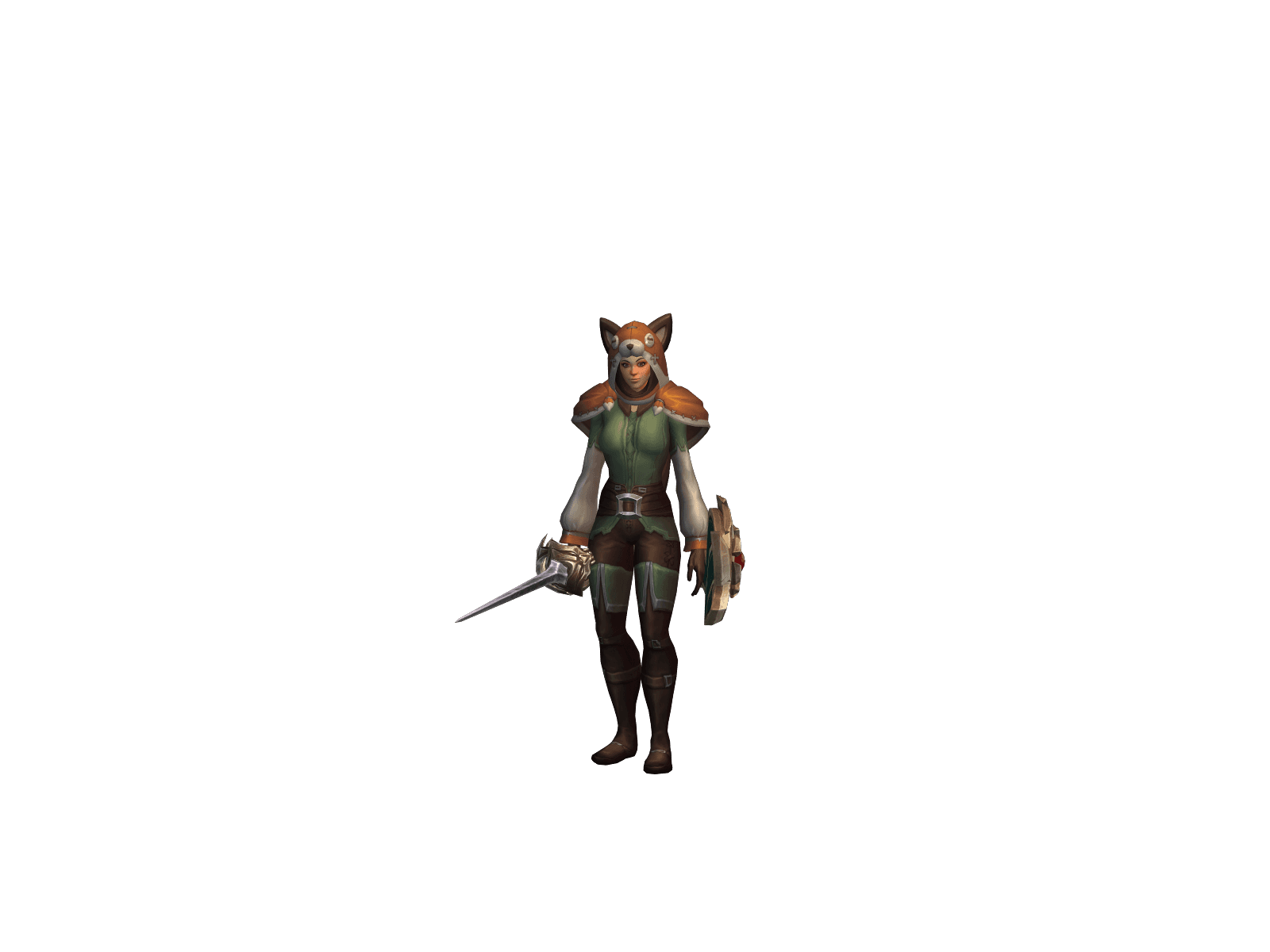 Full character render of Duckywong