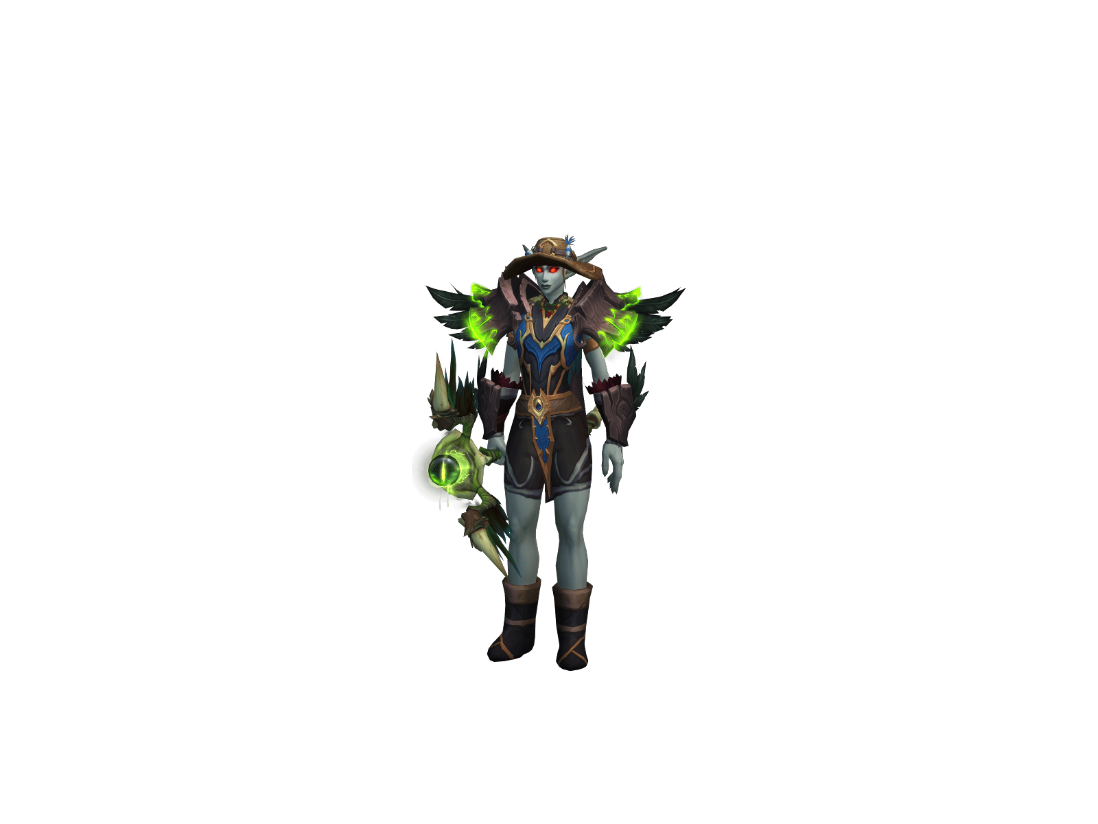 Full character render of Kaleron