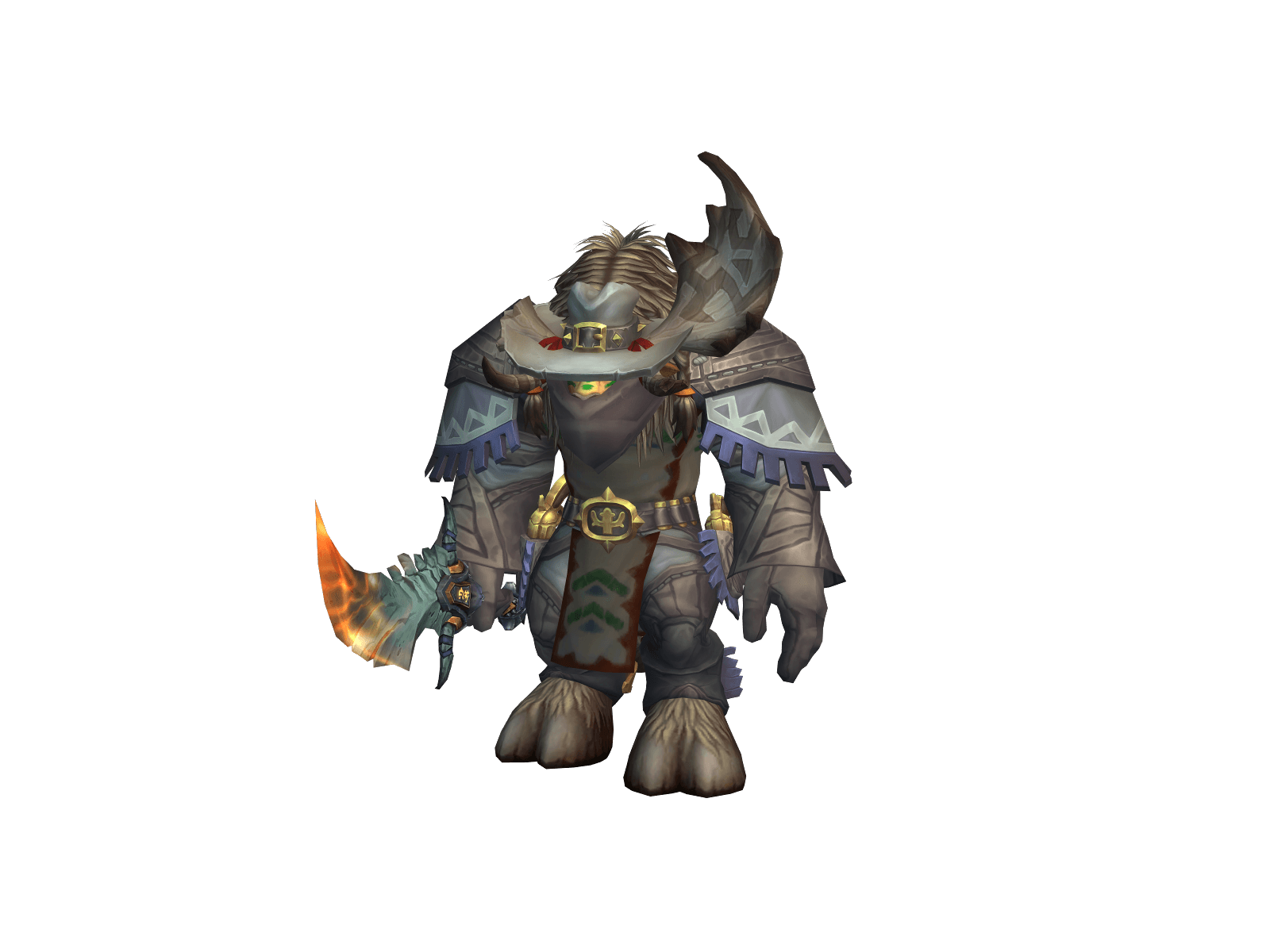 Full character render of Bumburum