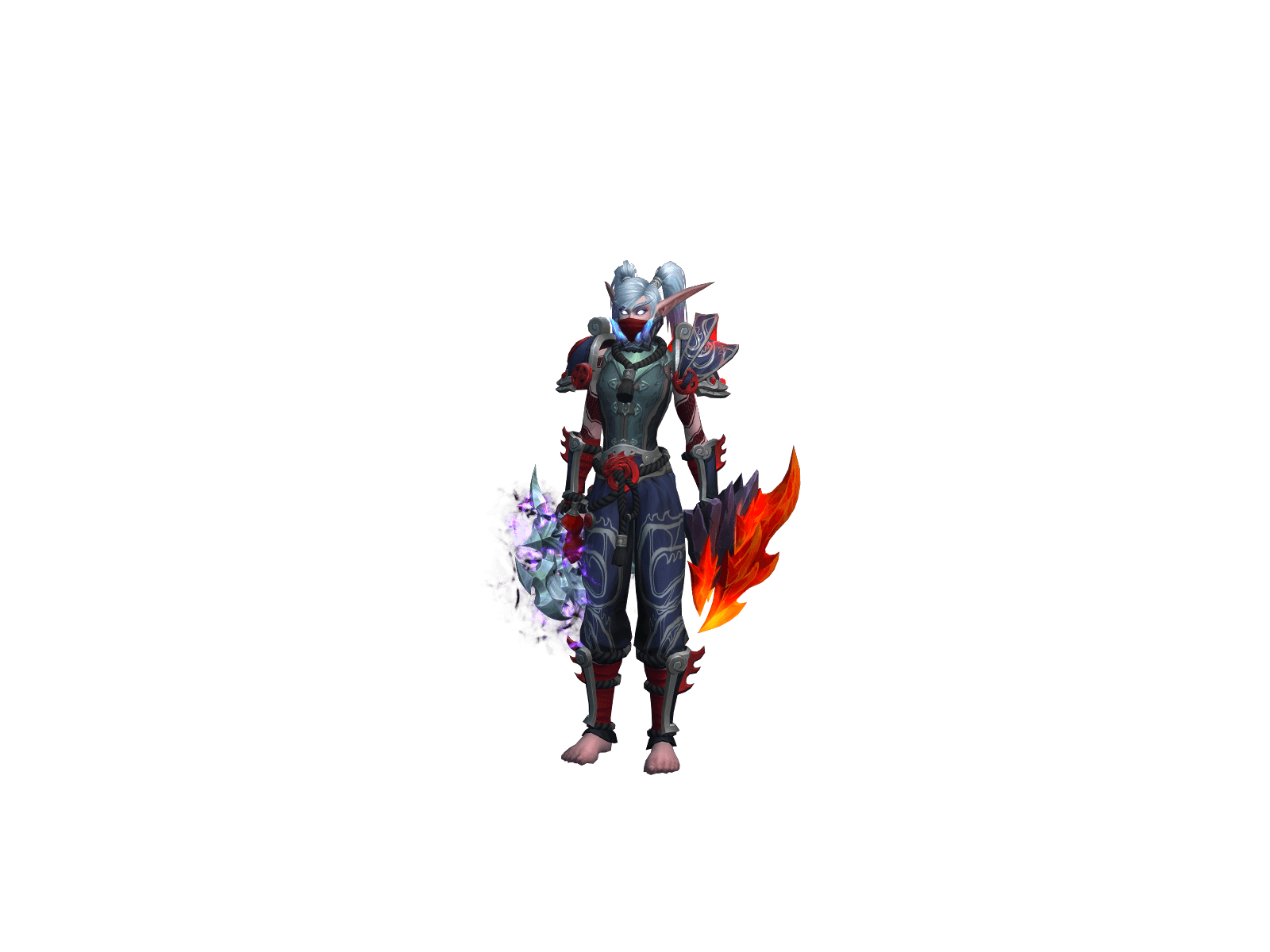 Full character render of Xsnøw