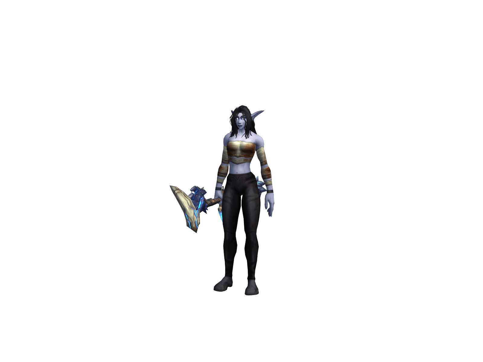Full character render of Drillin