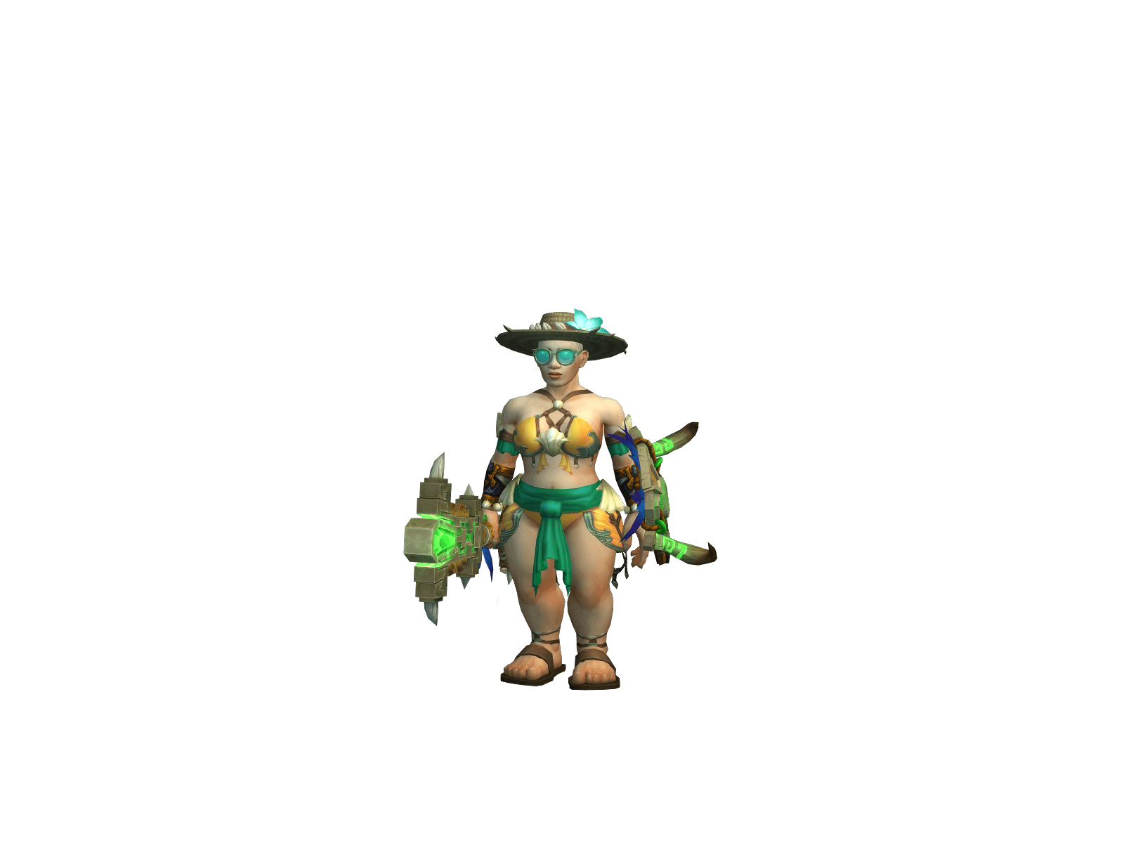 Full character render of Petershaman