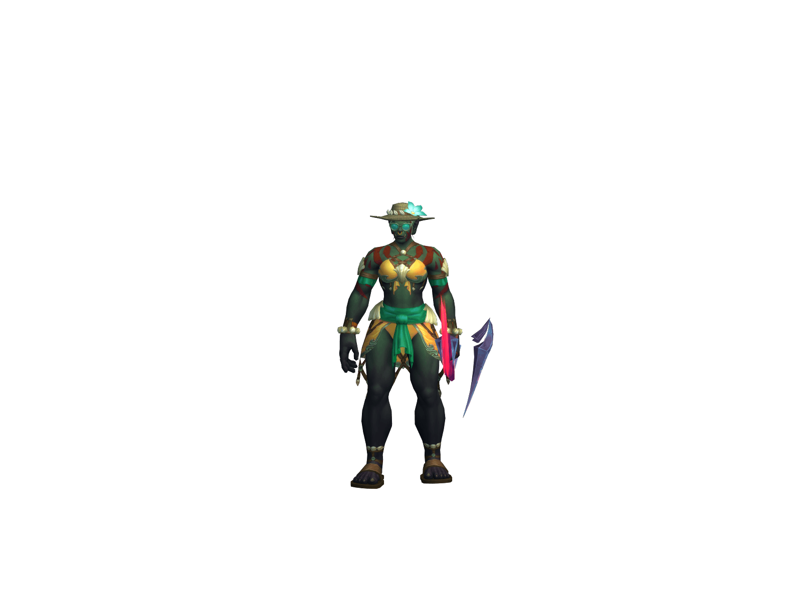 Full character render of Vriz