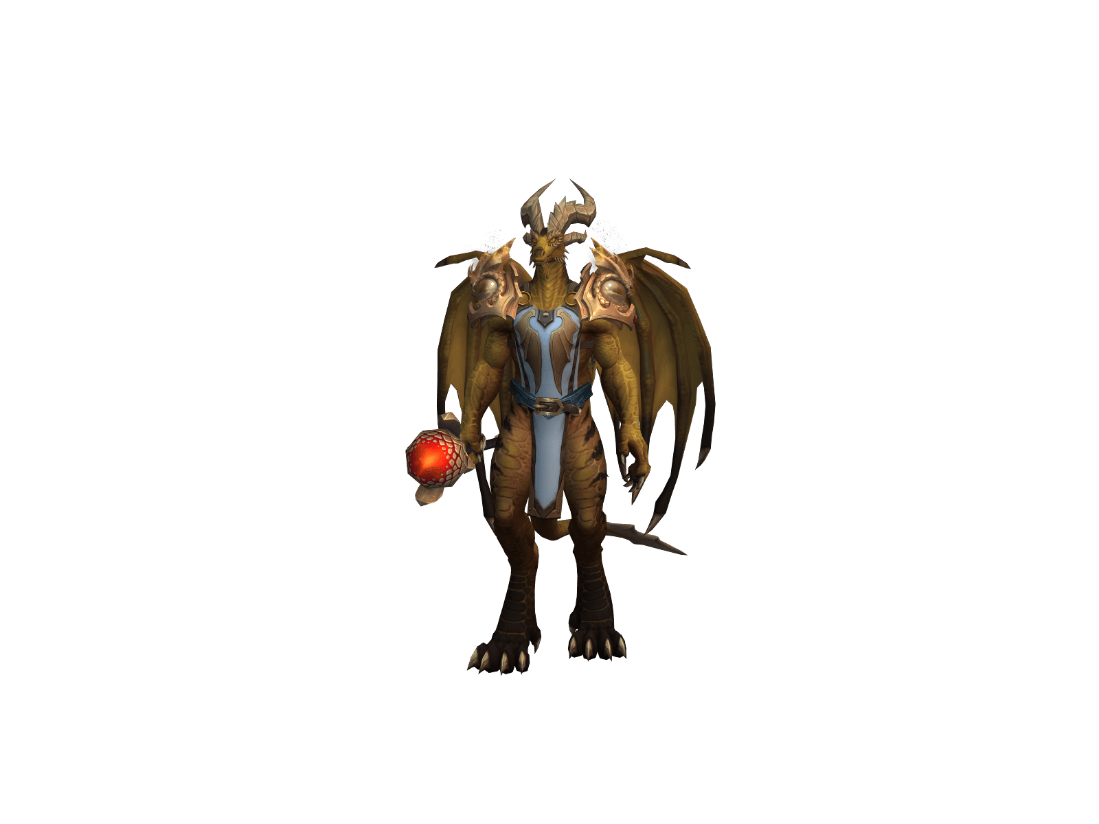 Full character render of Drâgon