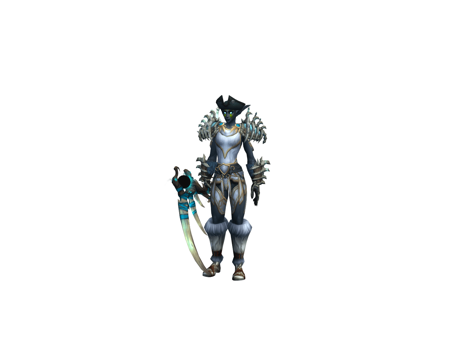 Full character render of Droohid