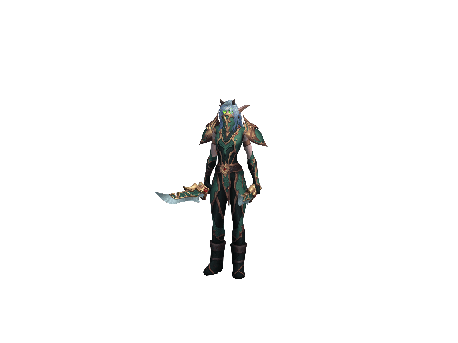 Full character render of Duracorexe