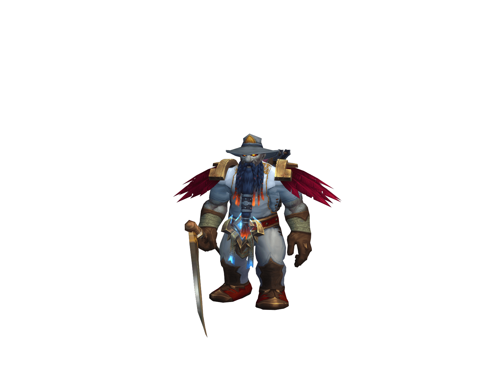 Full character render of Yeske