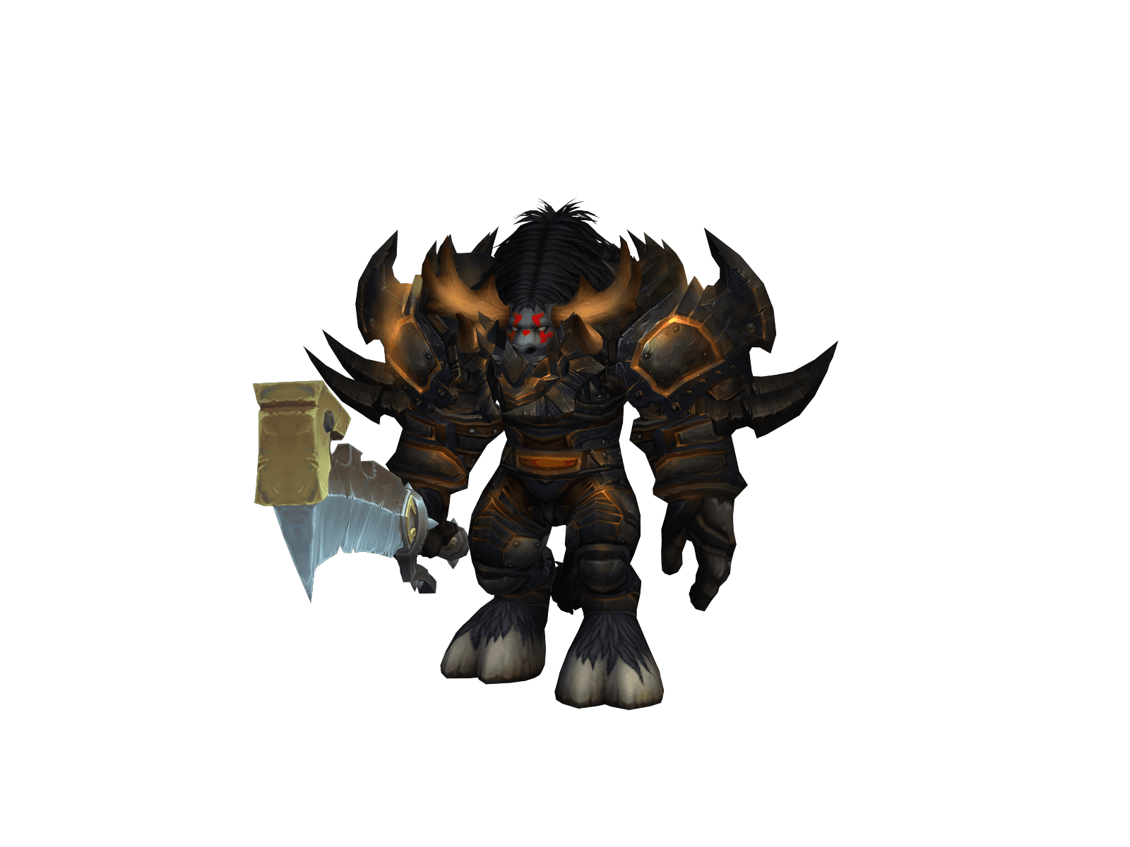 Full character render of Gigabeef