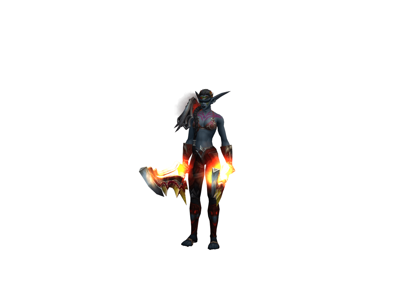 Full character render of Gande