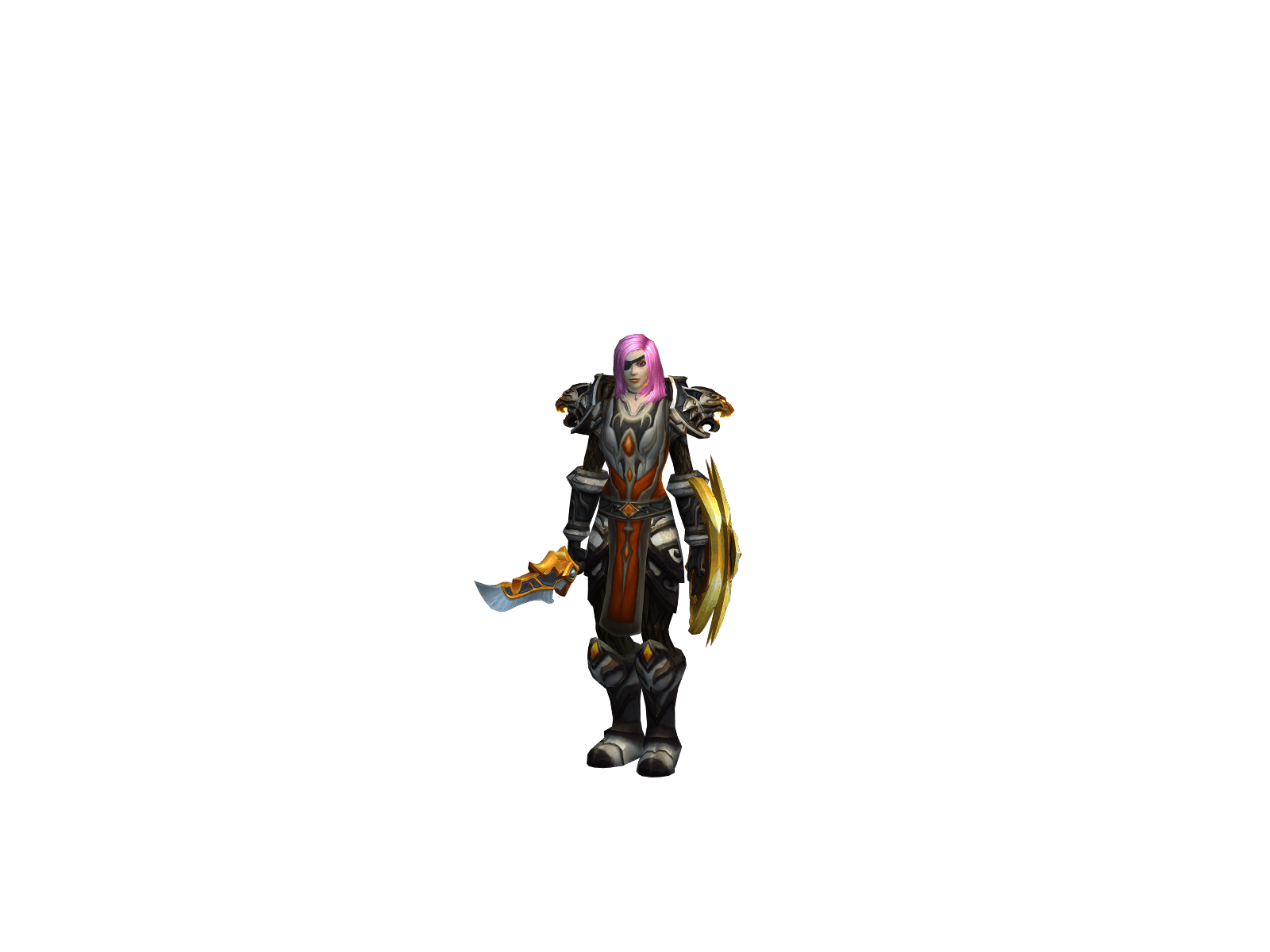 Full character render of Walterblàck