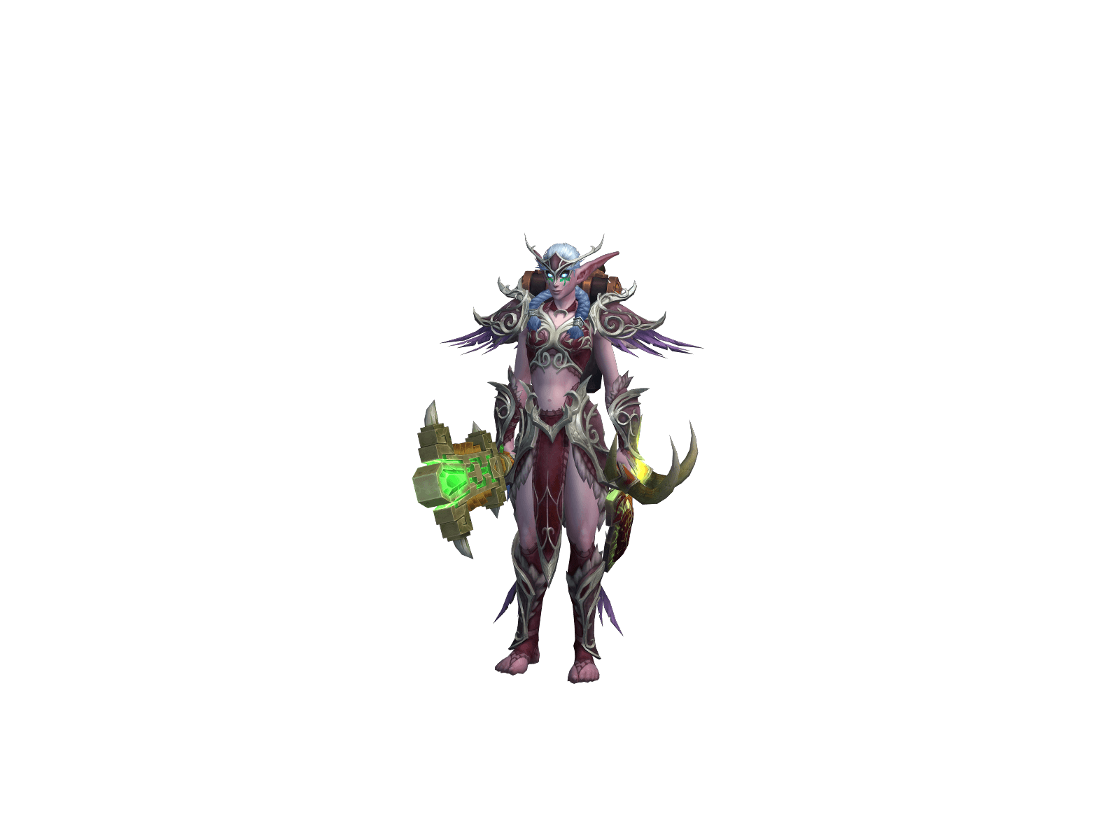 Full character render of Naturebanger