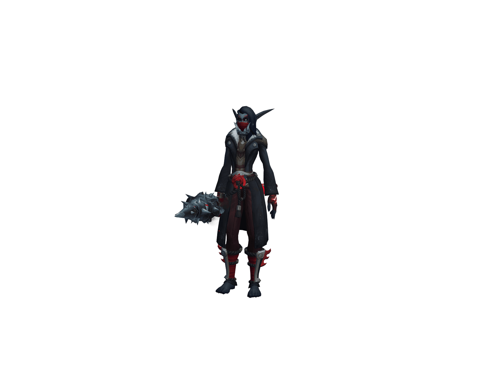 Full character render of Traiken