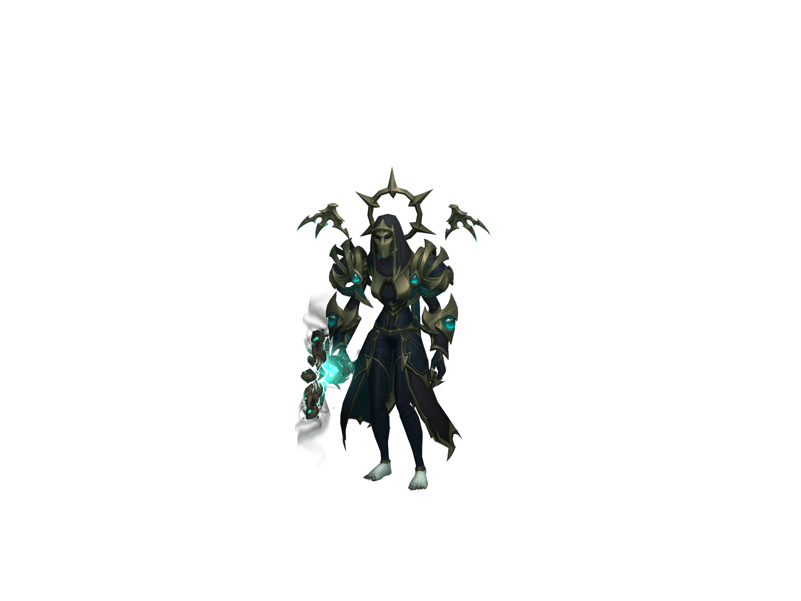 Full character render of Mwgonepriest