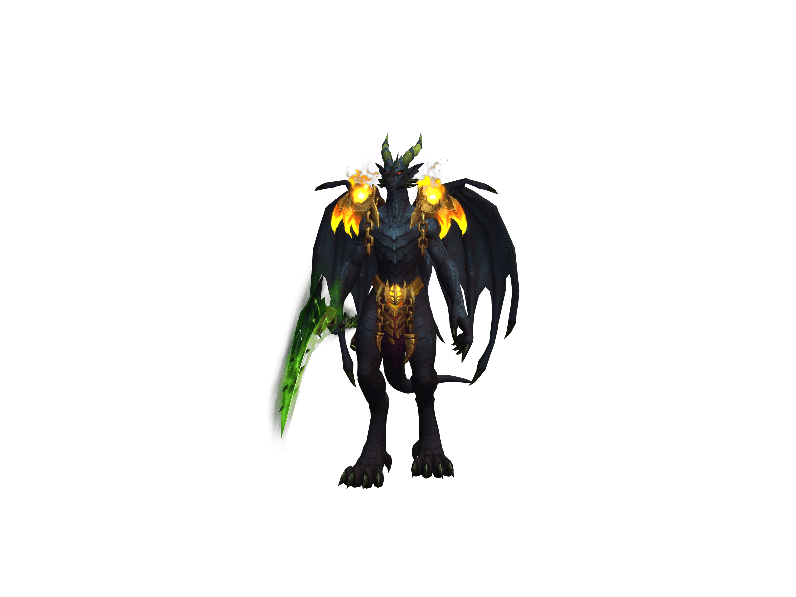 Full character render of Draconicz