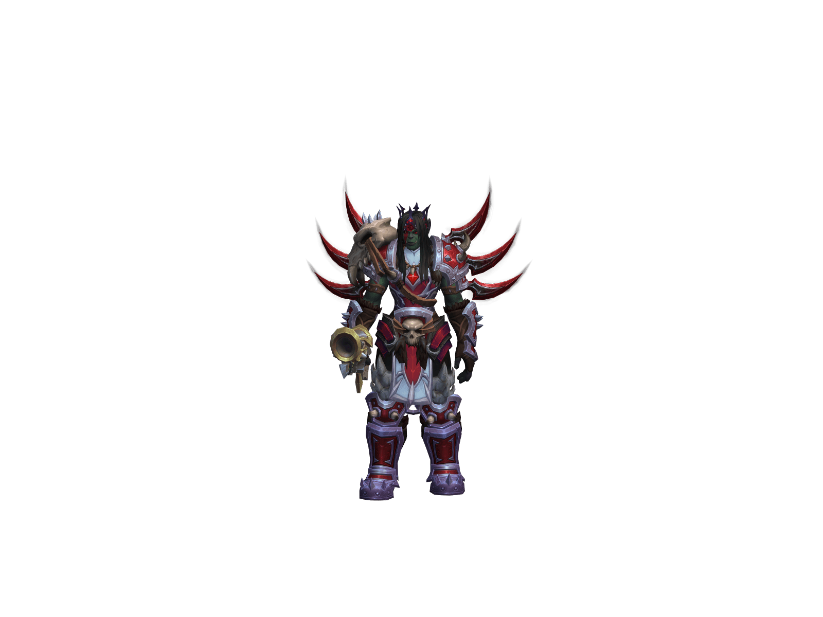 Full character render of Crémation